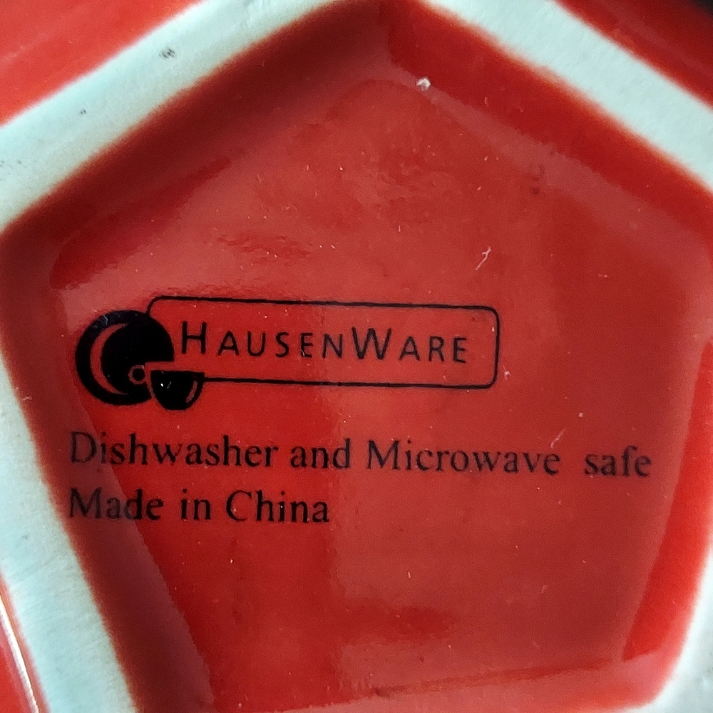 4th of July Set of 2 Hausenware Star Shaped Dishes - Picture 9 of 10